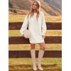 imageANRABESS Womens Sweater Dress Oversized Cable Knit Chunky Long Sleeve Short Dresses 2025 Fall Outfits Vacation Winter ClothesWhite