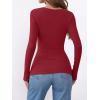 imageANRABESS Womens Thermal Shirts Builtin Bra Long Sleeve Tops Boat Neck Fleece Slim Fitted Basic Tee 2025 Fall Winter OutfitsRed