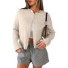 imageANRABESS Cardigan Sweaters for Women Lightweight Button Down Long Sleeve Soft Y2k Trendy Casual 2025 Fall Fashion OutfitsAlmond