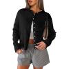 imageANRABESS Cardigan Sweaters for Women Lightweight Button Down Long Sleeve Soft Y2k Trendy Casual 2025 Fall Fashion OutfitsBlack