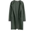 imageANRABESS Womens Cardigan Sweater Open Front Knit Long Coatigan Dressy Casual Jacket Coat 2025 Fall Outfits Classy ClothesArmy Green