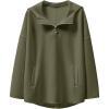imageANRABESS Womens Oversized Hoodie Quarter Zip Sweatshirts 2025 Fall Winter Tunic Pullover Top Trendy Teen Girls Preppy ClothesOlive Green
