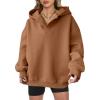 imageANRABESS Womens Oversized Hoodies V Neck Sweatshirts Fleece Long Sleeve Pullover Y2K Clothes 2025 Fall Trendy OutfitsCaramel