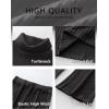 imageANRABESS 2 Piece Lounge Sets for Women Turtleneck Pajama Knit Long Sleeve Tops Pants Matching Pj Set Casual 2025 Fall ClothesBlack