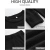 imageANRABESS 2 Piece Sets for Women Fall Fuzzy Fleece Pajama Sweater Knit Top Wide Leg Pants Loungewear 2025 Winter Cozy OutfitsBlack