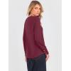 imageANRABESS Long Sleeve Shirts for Women Crewneck Basic Tee Striped Tops 2025 Fall Casual Loose Fit T Shirts Fashion OutfitsBurgundy