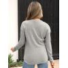 imageANRABESS Long Sleeve Shirts for Women Henley Tops Dressy Casual TShirts Blouses 2025 Fall Lightweight SweatersGray Green