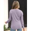 imageANRABESS Long Sleeve Shirts for Women Henley Tops Dressy Casual TShirts Blouses 2025 Fall Lightweight SweatersLight Purple
