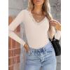 imageANRABESS Long Sleeve Shirts for Women Lace V Neck Rib Knit Slim Fit Basic Tee Tops 2025 Casual TShirt Going Out Fall OutfitsBeige