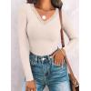 imageANRABESS Long Sleeve Shirts for Women Lace V Neck Rib Knit Slim Fit Basic Tee Tops 2025 Casual TShirt Going Out Fall OutfitsBeige