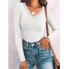 imageANRABESS Long Sleeve Shirts for Women Lace V Neck Rib Knit Slim Fit Basic Tee Tops 2025 Casual TShirt Going Out Fall OutfitsWhite
