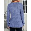 imageANRABESS Long Sleeve Shirts for Women V Neck Tunic Tops Business Casual Loose Fall Lightweight Sweaters Fashion Clothes 2025Blue