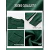 imageANRABESS Oversized Sweaters for Women Casual Crewneck Knit Lightweight Chest Pocket Pullover Top 2025 Fall Travel OutfitsForest Green