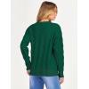 imageANRABESS Sweaters for Women Long Sleeve Crewneck Cable Knit Casual Loose Pullover Tops 2025 Trendy Fall Vintage OutfitsForest Green