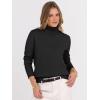 imageANRABESS Turtleneck Sweaters for Women 2025 Fall Long Sleeve Dressy Casual Soft Knitted Button Basic Pullover Tops OutfitsBlack