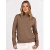imageANRABESS Turtleneck Sweaters for Women 2025 Fall Long Sleeve Dressy Casual Soft Knitted Button Basic Pullover Tops OutfitsLight Camel
