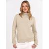imageANRABESS Turtleneck Sweaters for Women 2025 Fall Long Sleeve Dressy Casual Soft Knitted Button Basic Pullover Tops OutfitsParchment