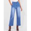 imageANRABESS Wide Leg Jeans for Women High Waist Baggy Straight Stretchy Flare Cropped Denim Pants with Patch Pockets 2025 TrendyClassic Blue