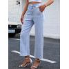 imageANRABESS Wide Leg Jeans for Women High Waist Baggy Straight Stretchy Flare Cropped Denim Pants with Patch Pockets 2025 TrendyLight Gray Blue