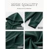 imageANRABESS Women Hoodies Long Sleeve Loose Fit Fleece Hooded Sweatshirts Drawstring Pullover Top With Pockets 2025 Fall OutfitsDeep Green