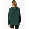 imageANRABESS Women Hoodies Long Sleeve Loose Fit Fleece Hooded Sweatshirts Drawstring Pullover Top With Pockets 2025 Fall OutfitsDeep Green