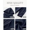 imageANRABESS Women Hoodies Long Sleeve Loose Fit Fleece Hooded Sweatshirts Drawstring Pullover Top With Pockets 2025 Fall OutfitsNavy Blue
