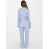 imageANRABESS Women Pajama Lounge Sets 2025 Fall 2 Piece Outfits Ribbed Long Sleeve Matching PJ Set Sleepwear LoungewearLight Blue