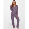 imageANRABESS Women Pajama Lounge Sets 2025 Fall 2 Piece Outfits Ribbed Long Sleeve Matching PJ Set Sleepwear LoungewearPurple