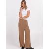 imageANRABESS Women Wide Leg Dress Pants Lightweight High Waisted Business Casual Trousers Dressy Office Work Palazzo Pants SlacksTan