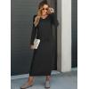 imageANRABESS Womens 2 Piece Outfits Sweater Skirt Sets Casual Long Sleeve V Neck Ribbed Knit Tops Midi Dress 2025 Fall FashionBlack