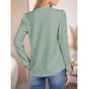 imageANRABESS Womens Long Sleeve Henley Tops Waffle Knit Tunics Shirts Dressy Casual Blouses Cute TShirts 2025 Fall OutfitLight Green