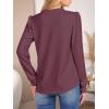 imageANRABESS Womens Long Sleeve Henley Tops Waffle Knit Tunics Shirts Dressy Casual Blouses Cute TShirts 2025 Fall OutfitMauve