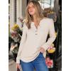 imageANRABESS Womens Long Sleeve Henley Tops Waffle Knit Tunics Shirts Dressy Casual Blouses Cute TShirts 2025 Fall OutfitParchment