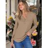 imageANRABESS Womens Long Sleeve Henley Tops Waffle Knit Tunics Shirts Dressy Casual Blouses Cute TShirts 2025 Fall OutfitTan