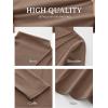 imageANRABESS Womens Long Sleeve Mock Neck Shirts Fitted Dressy Casual Blouse 2025 Fall Office Work Thermal TopsKhaki