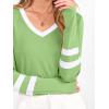 imageANRABESS Womens Long Sleeve Shirts V Neck Color Block Basic Tshirt 2025 Fall Casual Striped Tee Tunics Tops Trendy OutfitsGreen