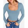 imageANRABESS Womens Long Sleeve Square Neck Crop Top Ribbed Slim Fitted Basic Tee Layer Y2K Shirts Fall Fashion Outfits 2025Grey Blue