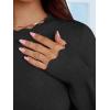imageANRABESS Womens Long Sleeve Sweaters Loose Fit Lightweight Scalloped Knit Soft Dressy Pullover Tops 2025 Fall Casual OutfitsBlack