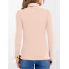 imageANRABESS Womens Long Sleeve Turtleneck Shirts Casual Ribbed Basic Tee Slim Soft Thermal Tops 2025 Fall Going Out ClothesApricot