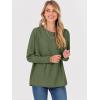 imageANRABESS Womens Oversized Batwing Sleeve Sweaters Crewneck Casual Fall Knit Loose Pullover Tops 2025 Work Winter OutfitsArmy Green