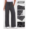 imageANRABESS Womens Sweatpants Wide Leg Casual Loose Baggy Lounge Travel Pants 2025 Fall Drawstring Joggers with PocketsDeep Gray