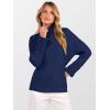 imageANRABESS Womens Turtleneck Sweater 2025 Long Sleeve Ribbed Chunky Knit Fall Pullover Sweater TopNavy Blue