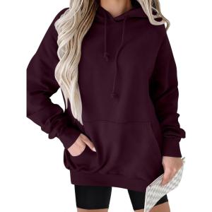 imageANRABESS Women Hoodies Long Sleeve Loose Fit Fleece Hooded Sweatshirts Drawstring Pullover Top With Pockets 2025 Fall OutfitsPurple
