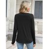 imageANRABESS Long Sleeve Shirts for Women Casual Crewneck Basic Tee Tshirts Loose Fit Curved Hem Tunic Top 2025 Fall OutfitsBlack