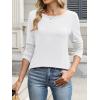 imageANRABESS Long Sleeve Shirts for Women Casual Crewneck Basic Tee Tshirts Loose Fit Curved Hem Tunic Top 2025 Fall OutfitsWhite