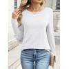 imageANRABESS Long Sleeve Shirts for Women Casual Crewneck Basic Tee Tshirts Loose Fit Curved Hem Tunic Top 2025 Fall OutfitsWhite