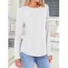 imageANRABESS Long Sleeve Shirts for Women Casual Crewneck Basic Tee Tshirts Loose Fit Curved Hem Tunic Top 2025 Fall OutfitsWhite