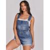 imageANRABESS Overalls for Women Denim Shorts Overalls 2025 Summer Casual Loose Fit Adjustable Rompers Jean jumpsuit Bib ShortallsA Washed Blue