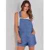 imageANRABESS Overalls for Women Denim Shorts Overalls 2025 Summer Casual Loose Fit Adjustable Rompers Jean jumpsuit Bib ShortallsBlue