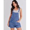 imageANRABESS Overalls for Women Denim Shorts Overalls 2025 Summer Casual Loose Fit Adjustable Rompers Jean jumpsuit Bib ShortallsBlue